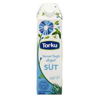 Torku Süt Yarım Yağlı 1 LT