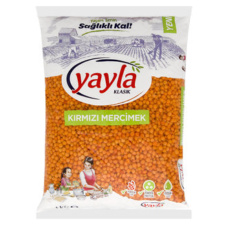 Yayla Kırmızı Mercimek 1 Kg