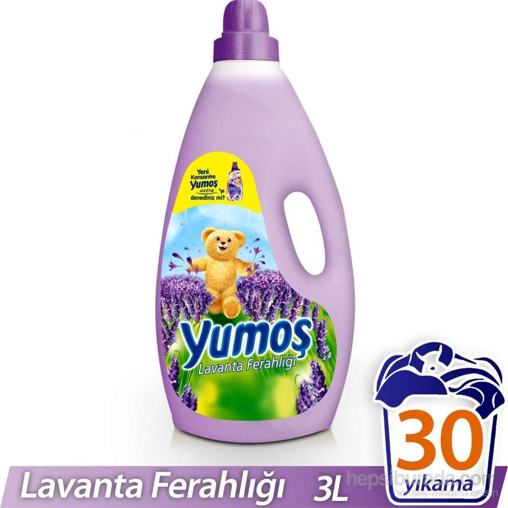 Yumoş Çamaşır Yumuşatıcısı Lavanta Ferahlığı 3 Lt 