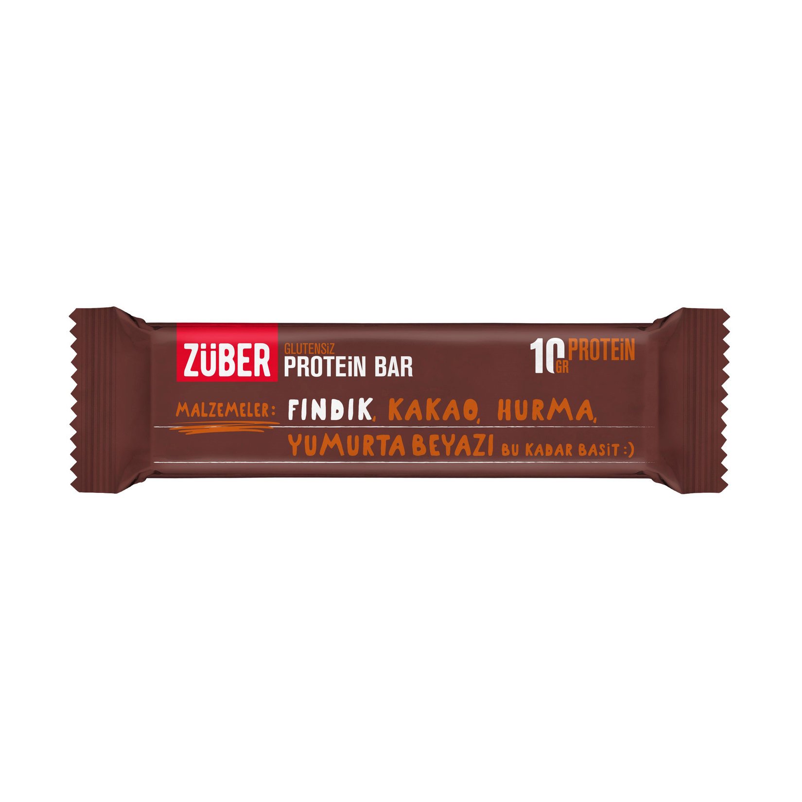 Züber Glutensiz Protein Barı Fındıklı 35 G